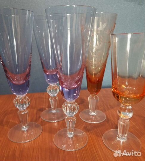Фужеры Бокалы коллекционные СССР