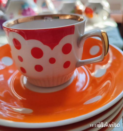 Посуда для чая СССР, 12 пр.(разные комплекты)