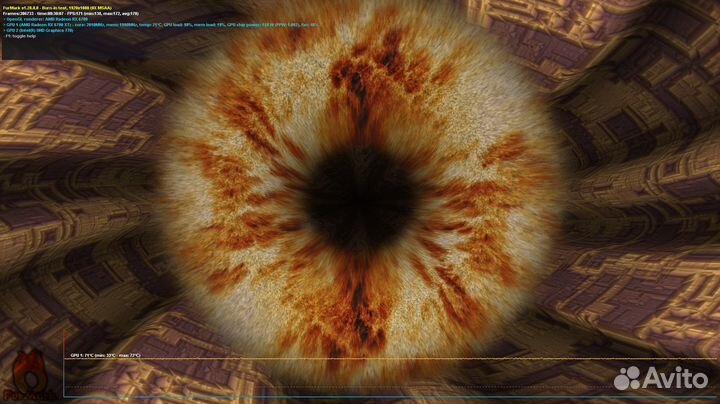 На гарантии RX 6700 10gb Fighter OC PowerColor