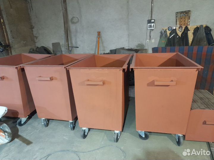 Вывоз мусора Бункер для мусора 8м3 1,1м3 Продажа