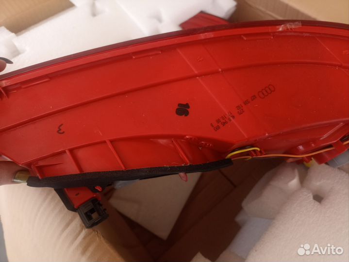 Задние фары на audi Q7