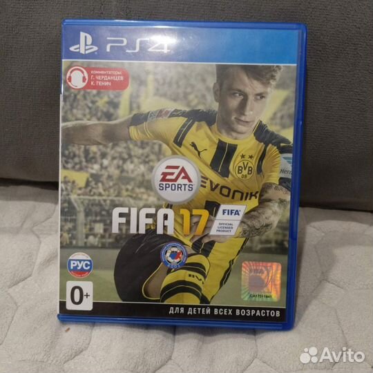 Диск игра FIFA 17 на ps4