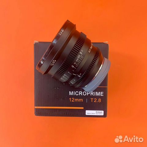 SLR Magic MicroPrime cine 12mm T2.8 Sony E APS-C