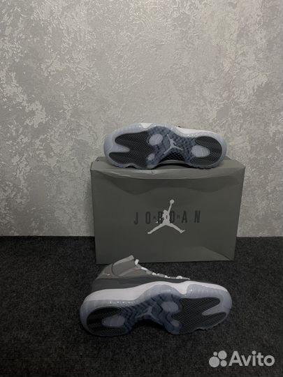 Кроссовки Jordan 11 retro cool Grey