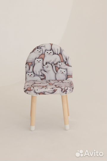 Стульчик детский, котофей