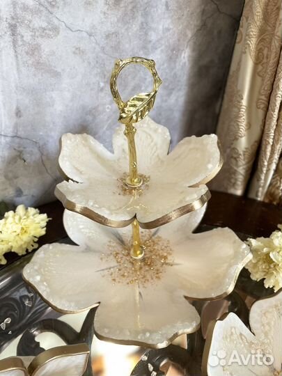 Фруктовница из эпоксидной смолы