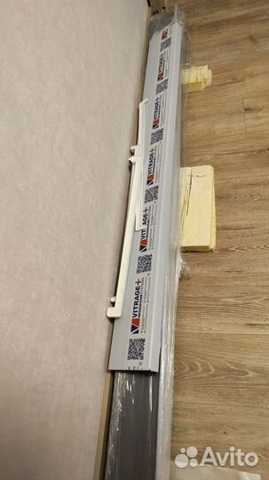 Подоконник пластиковый Vitrage белый