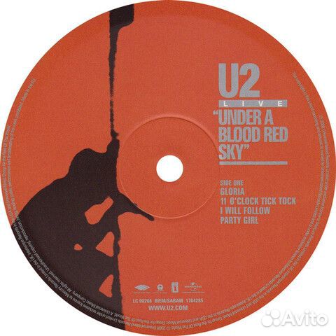 U2 / Live - Under A Blood Red Sky (LP)