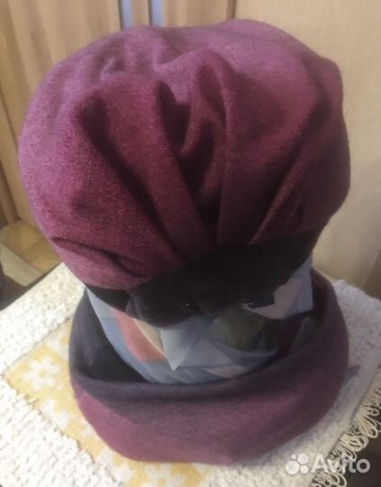 Шапка/шарф-снуд