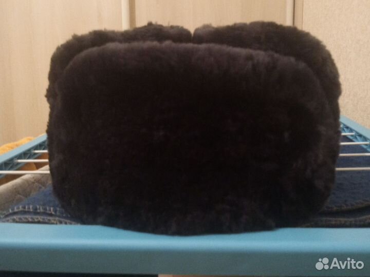 Шапка ушанка меховая 58 размер