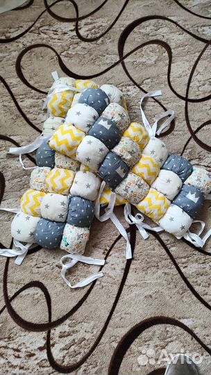 Бортики в детскую кроватку