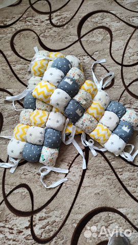 Бортики в детскую кроватку