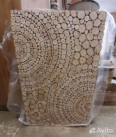 Панно из можжевельника