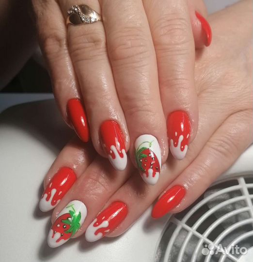 Наращивания и укрепления ногтей, шеллак, педикюр