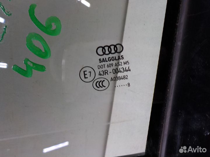 Стекло двери передней левой на Audi Q7 4M0845113