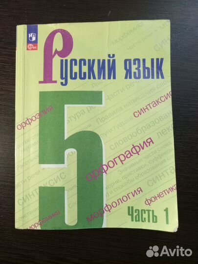 Русский язык 5 класс