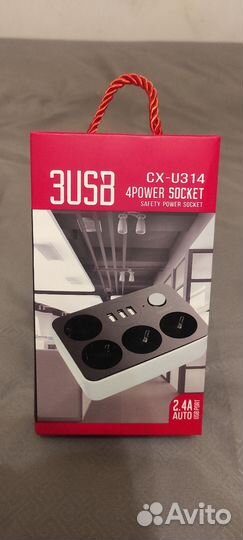 Сетевой удлинитель с usb