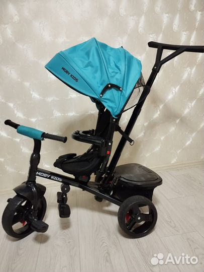 Трехколесный велосипед moby kids