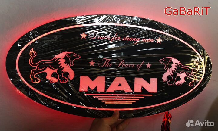 Табличка в спальник MAN