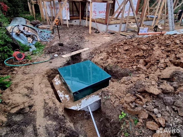 Септик для дома и дачи. Установка под ключ