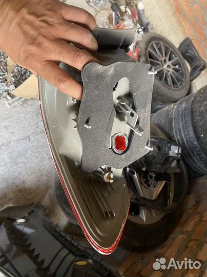 Toyota corolla 150 задний фонарь на крыло