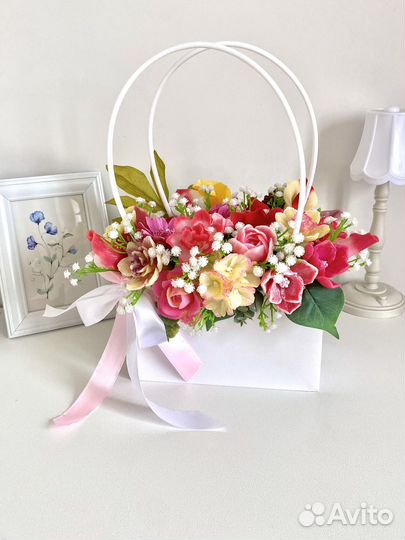 Букет из мыла