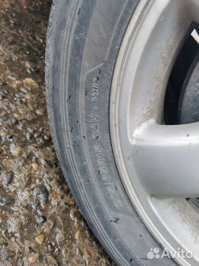 R15 Bridgestone Turanza 6 205/65, PCD 5x114.3 DIA 66