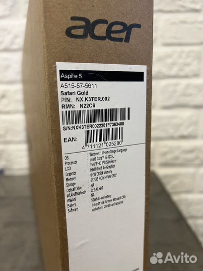 Ноутбук Acer Aspire 5