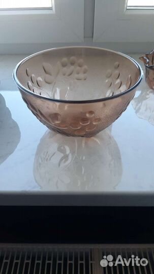 Корзиночка цветное стекло