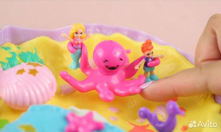 Новый набор Polly pocket Морская ракушка