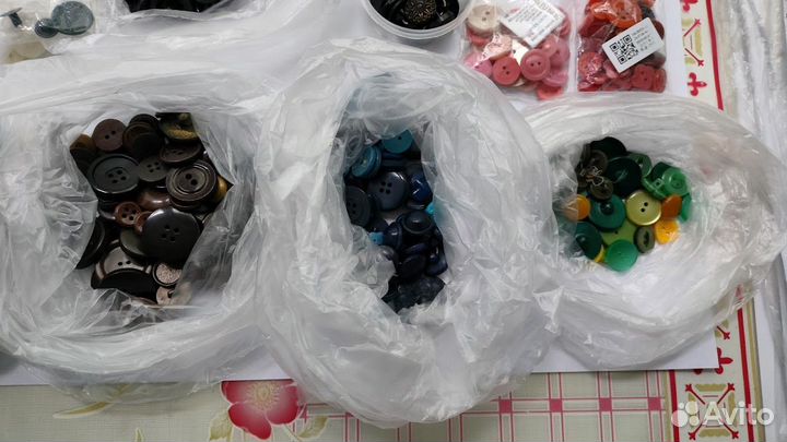 Пуговицы СССР и 90-х