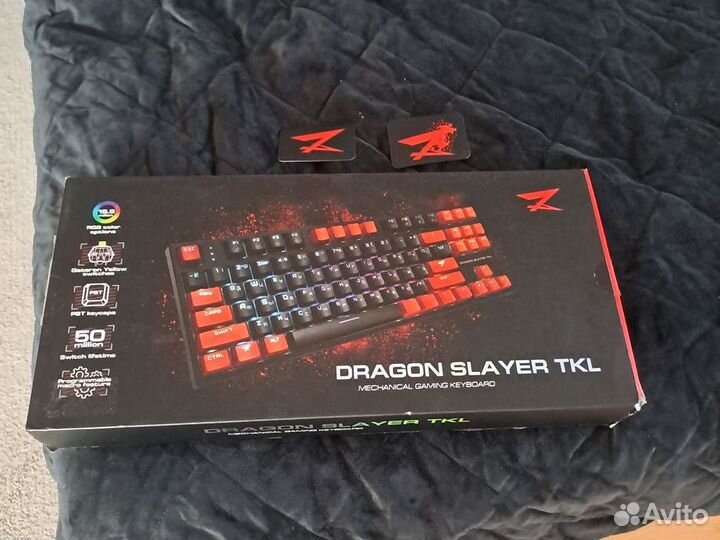 Клавиатура игровая ZET gaming Dragon Slayer TKL