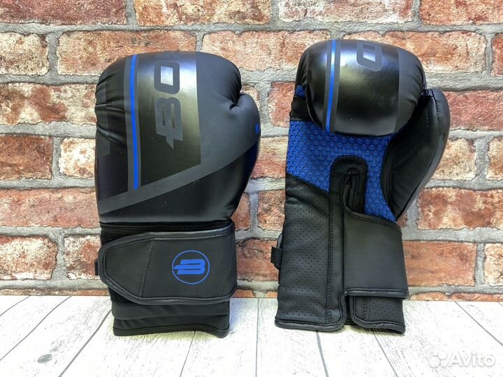 Перчатки боксерские BoyBo B-Series Black/Blue