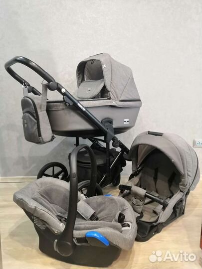 Коляска adamex emilio 3 в 1