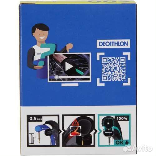 Камера для велосипеда 24 дюйма, 60 см клапан 48мм