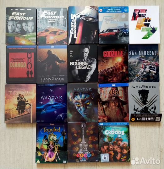 Steelbook marvel bluray