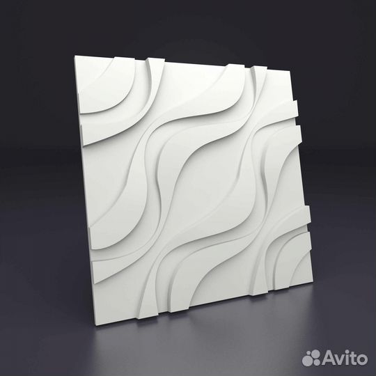 Гипсовая 3D панель 