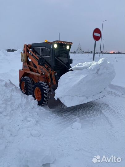 Услуги мини погрузчика