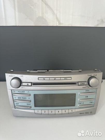 Автомагнитола от toyota camry