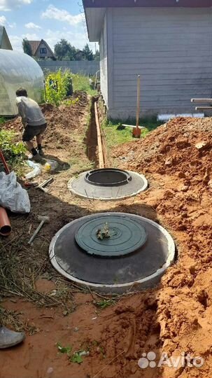 Септики из бетоных колец
