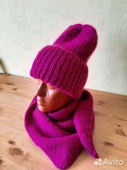 Шапка и бактус ручная работа