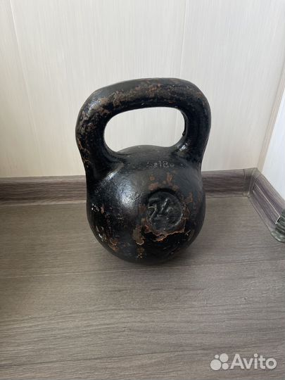 Гиря 24 кг СССР