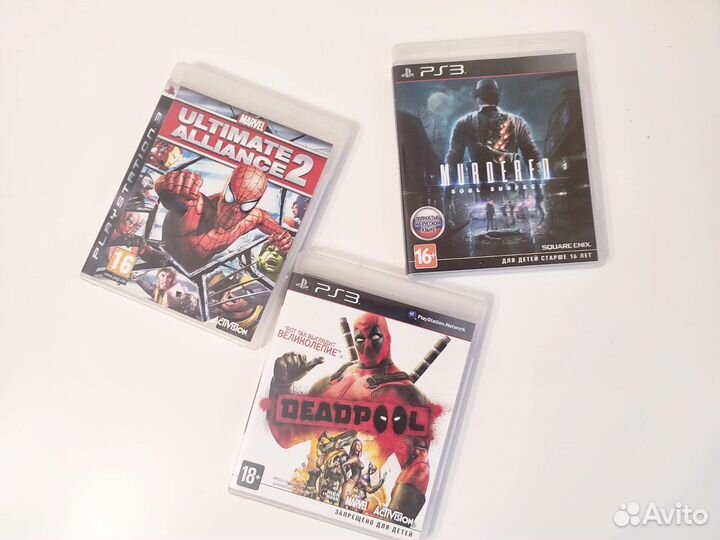 Лицензионные диски Sony Playstation 3