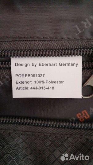 Дорожная сумка фирмы Eberhard