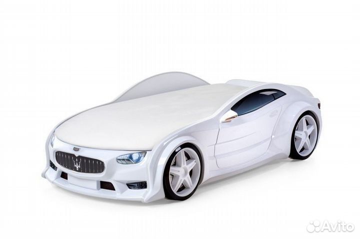 Кровать-машинка 3D 180х80