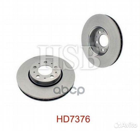 Диск тормозной передний volvo C70-V70 2.0-2.5TD