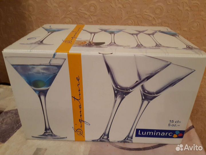 Фужеры для шампанского, Франция, 6шт. Signature