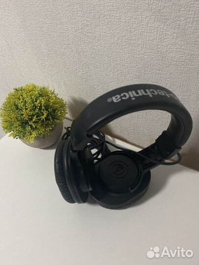 Наушники audio-technica ath-m20x black