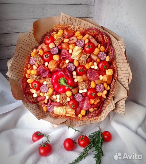 Съедобные букеты для мужчин/вкусный подарок