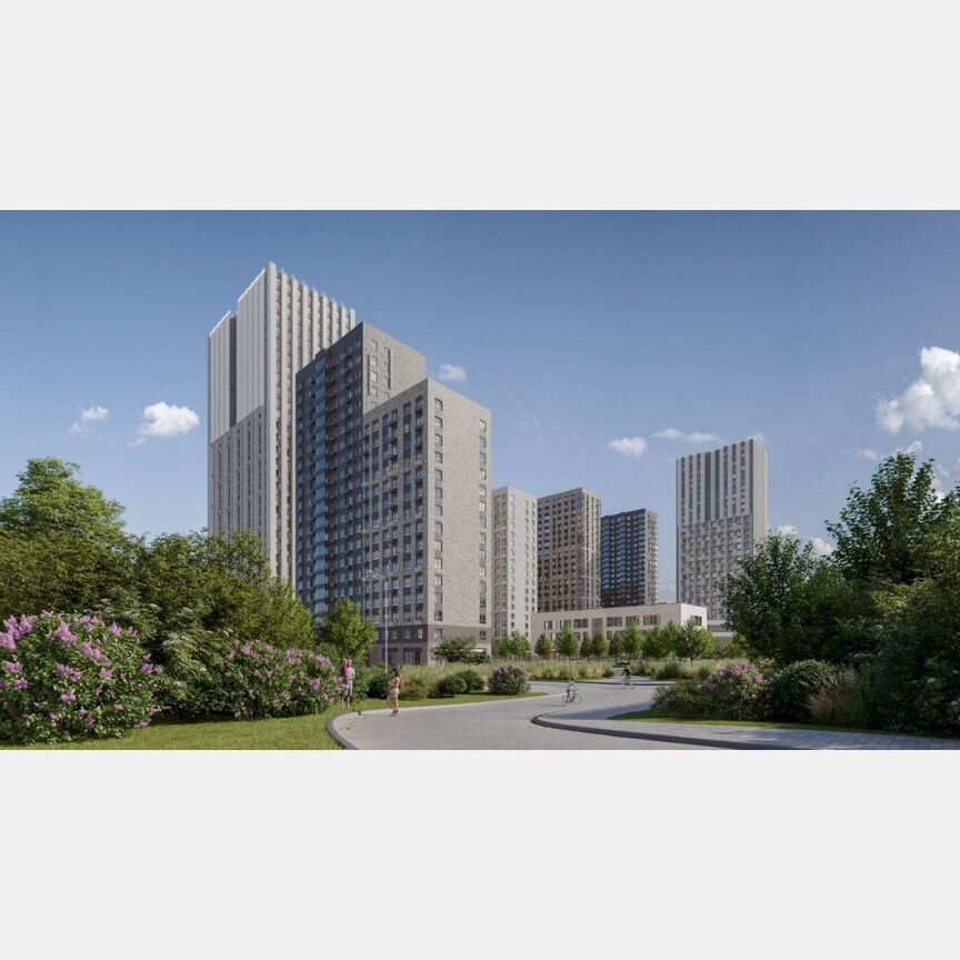 1-к. квартира, 55,1 м², 2/23 эт.